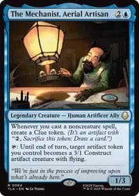 The Mechanist, Aerial Artisan - Avatar: The Last Airbender - Magic: The Gathering card