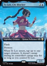 Ty Lee, Chi Blocker (Extended Art) - Avatar: The Last Airbender - Magic: The Gathering card