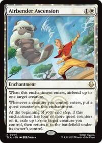 Airbender Ascension - Avatar: The Last Airbender - Magic: The Gathering card
