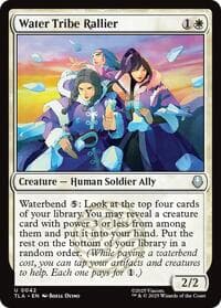 Water Tribe Rallier - Avatar: The Last Airbender - Magic: The Gathering card