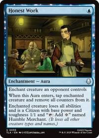 Honest Work - Avatar: The Last Airbender - Magic: The Gathering card