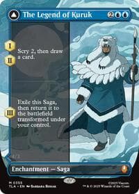 The Legend of Kuruk (Borderless) - Avatar: The Last Airbender - Magic: The Gathering card