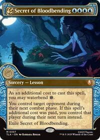 Secret of Bloodbending (Showcase) - Avatar: The Last Airbender - Magic: The Gathering card