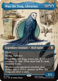 Wan Shi Tong, Librarian (Borderless) - Avatar: The Last Airbender - Magic: The Gathering card