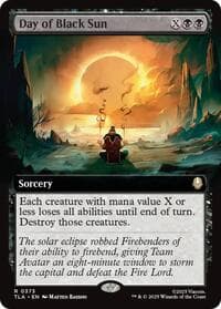 Day of Black Sun (Extended Art) - Avatar: The Last Airbender - Magic: The Gathering card