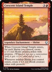 Crescent Island Temple - Avatar: The Last Airbender - Magic: The Gathering card