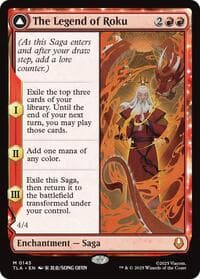 The Legend of Roku - Avatar: The Last Airbender - Magic: The Gathering card