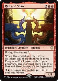 Ran and Shaw - Avatar: The Last Airbender - Magic: The Gathering card