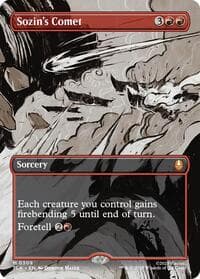 Sozin's Comet (0309) (Borderless) - Avatar: The Last Airbender - Magic: The Gathering card