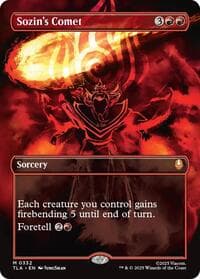 Sozin's Comet (0332) (Borderless) - Avatar: The Last Airbender - Magic: The Gathering card