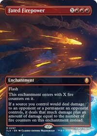 Fated Firepower (Borderless) - Avatar: The Last Airbender - Magic: The Gathering card