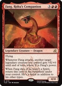 Fang, Roku's Companion - Avatar: The Last Airbender: Eternal-Legal - Magic: The Gathering card