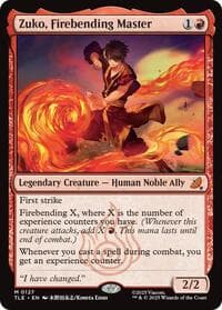 Zuko, Firebending Master - Avatar: The Last Airbender: Eternal-Legal - Magic: The Gathering card