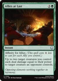 Allies at Last - Avatar: The Last Airbender - Magic: The Gathering card