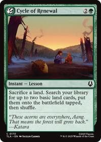 Cycle of Renewal - Avatar: The Last Airbender - Magic: The Gathering card