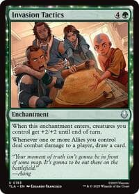 Invasion Tactics - Avatar: The Last Airbender - Magic: The Gathering card