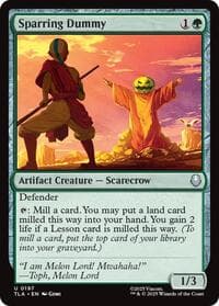 Sparring Dummy - Avatar: The Last Airbender - Magic: The Gathering card