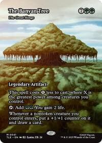 The Banyan Tree - The Great Henge (Borderless) - Avatar: The Last Airbender: Eternal-Legal - Magic: The Gathering card