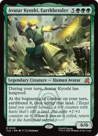 Avatar Kyoshi, Earthbender - Avatar: The Last Airbender: Eternal-Legal - Magic: The Gathering card