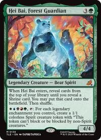 Hei Bai, Forest Guardian - Avatar: The Last Airbender: Eternal-Legal - Magic: The Gathering card