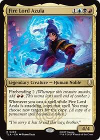 Fire Lord Azula - Avatar: The Last Airbender - Magic: The Gathering card