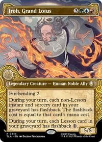 Iroh, Grand Lotus (Showcase) - Avatar: The Last Airbender - Magic: The Gathering card