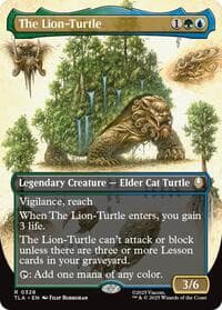 The Lion-Turtle (Borderless) - Avatar: The Last Airbender - Magic: The Gathering card