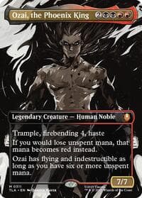 Ozai, the Phoenix King (0311) (Borderless) - Avatar: The Last Airbender - Magic: The Gathering card