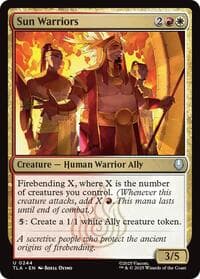 Sun Warriors - Avatar: The Last Airbender - Magic: The Gathering card