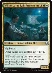 White Lotus Reinforcements - Avatar: The Last Airbender - Magic: The Gathering card