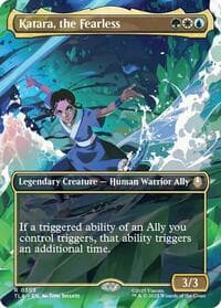 Katara, the Fearless (Borderless) - Avatar: The Last Airbender - Magic: The Gathering card