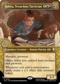Sokka, Tenacious Tactician (Showcase) - Avatar: The Last Airbender - Magic: The Gathering card