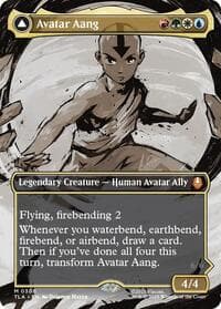 Avatar Aang (Borderless) - Avatar: The Last Airbender - Magic: The Gathering card