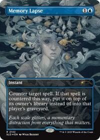 Memory Lapse - Secret Lair Drop Series - Magic: The Gathering card