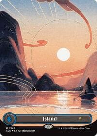 Island (2146) - Secret Lair Drop Series - Magic: The Gathering card