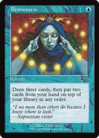 Brainstorm (2148) (Retro Frame) - Secret Lair Drop Series - Magic: The Gathering card