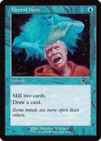 Mental Note (Retro Frame) - Secret Lair Drop Series - Magic: The Gathering card