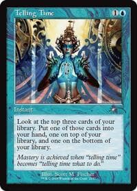Telling Time (Retro Frame) - Secret Lair Drop Series - Magic: The Gathering card