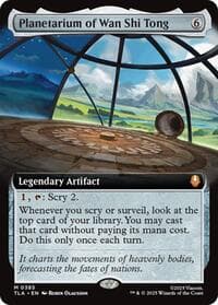 Planetarium of Wan Shi Tong (Extended Art) - Avatar: The Last Airbender - Magic: The Gathering card