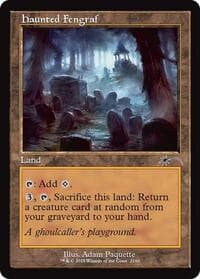 Haunted Fengraf (Retro Frame) - Secret Lair Drop Series - Magic: The Gathering card