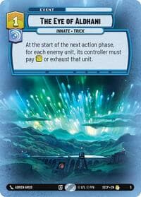 The Eye of Aldhani - Secrets of Power: Weekly Play Promos - Star Wars: Unlimited card