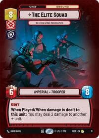 The Elite Squad - Neutralizing Insurgents - Secrets of Power: Weekly Play Promos - Star Wars: Unlimited card