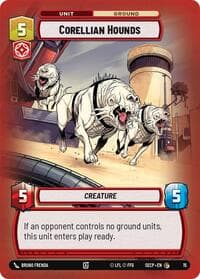 Corellian Hounds - Secrets of Power: Weekly Play Promos - Star Wars: Unlimited card