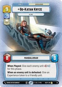 Bo-Katan Kryze - Alone (Foil) - Secrets of Power: Weekly Play Promos - Star Wars: Unlimited card