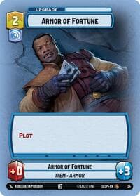 Armor of Fortune (Foil) - Secrets of Power: Weekly Play Promos - Star Wars: Unlimited card