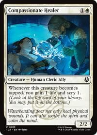 Compassionate Healer - Avatar: The Last Airbender - Magic: The Gathering card
