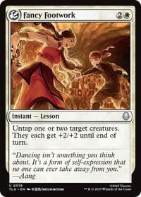 Fancy Footwork - Avatar: The Last Airbender - Magic: The Gathering card