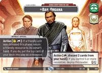 Bail Organa - Doing Everything He Can (Showcase) - Secrets of Power - Star Wars: Unlimited card
