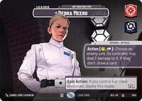 Dedra Meero - Not Wasting Time (Showcase) - Secrets of Power - Star Wars: Unlimited card