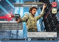 Cassian Andor - Climb! (Showcase) - Secrets of Power - Star Wars: Unlimited card
